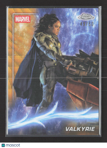 2025 Topps Chrome Marvel Tessa Thompson 49/50 #74