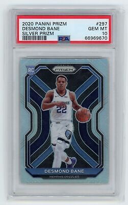 2020-21 Panini Prizm Desmond Bane Silver Prizm #297 PSA 10