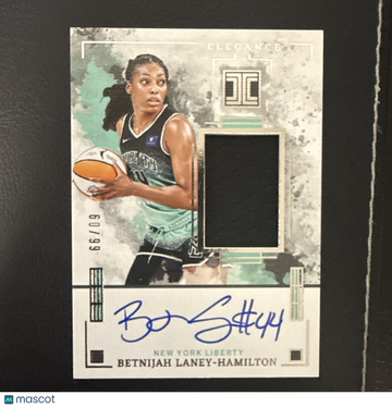 2025 Panini Impeccable Betnijah Laney Gold Limited Edition Short Print 1st Edition Parallel/Variety Memorabilia Exclusiv