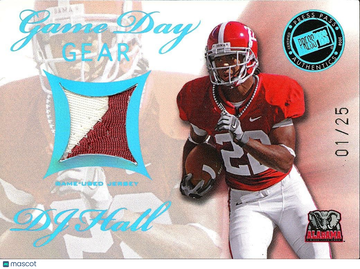 2008 Press Pass DJ Hall Patch Rookie