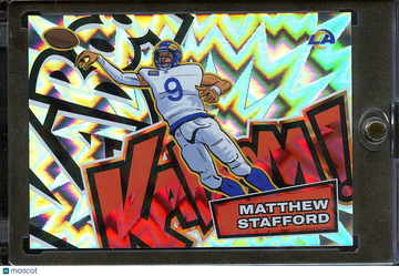 Matthew Stafford 2025 Panini Absolute Football Kaboom! Los Angeles Rams