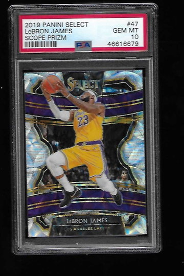 2019 Select Lebron James #47 Concourse Scope Prizm