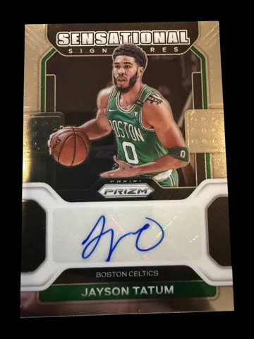 2021 Prizm | Jayson Tatum | Sensational Signatures | #SS-JTT