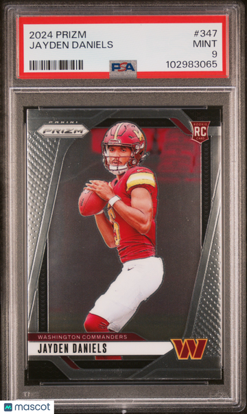 2024 Panini Prizm Jayden Daniels #347 PSA 9