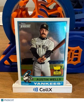 2025 Topps Heritage - Chrome Austin Wells #441