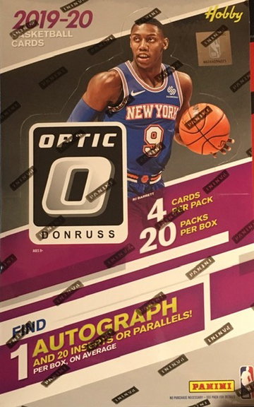 2019-20 Donruss Optic Basketball Hobby Box (1 x Hobby Box)