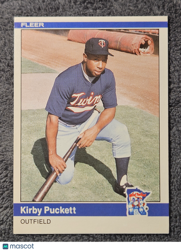 1984 Fleer Update #U-93 Kirby Puckett Rookie RC XRC