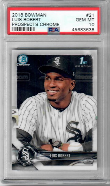 2018 Bowman Prospects Chrome 21 Luis Robert