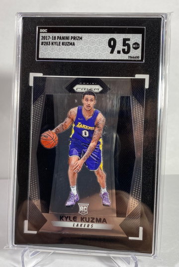 2017-18 Prizm Kyle Kuzma Rookie SGC 9.5