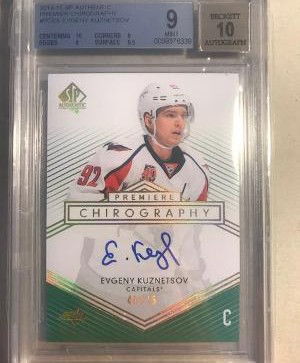 2014-15 Evgeny Kuznetsov SP Premier Chirography Auto