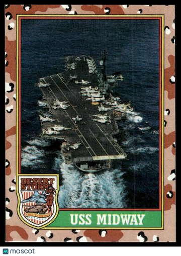1991 Desert Storm USS Midway #56