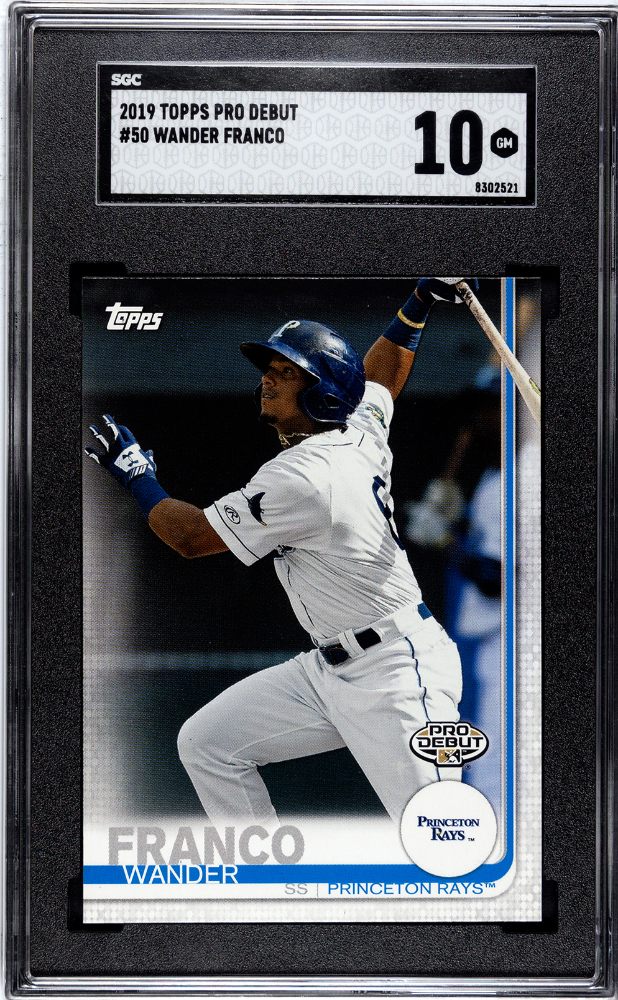 2019 Topps Pro Debut Wander Franco #50 SGC 10