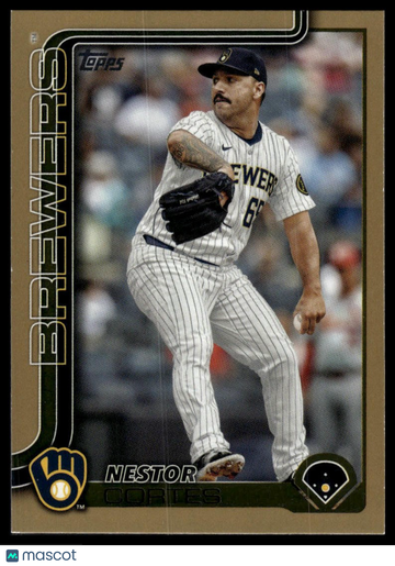 2025 Topps Nestor Cortes #604 Gold SN
