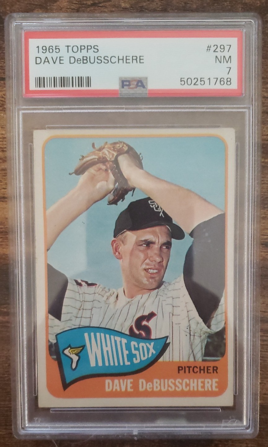 1965 topps debusschere psa 7