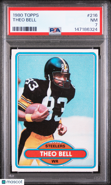 1980 Topps Theo Bell #216 PSA 7