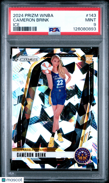2024 Panini Prizm WNBA Cameron Brink #143 Ice Short Print Nicely Centered Mint Parallel/Variety Rookie Base Set Insert L