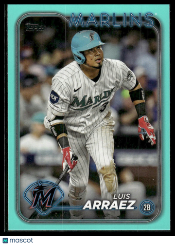 2024 Topps Luis Arraez #299 Aqua