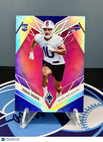 2022 Panini Phoenix Khalil Shakir #145 Pink SN RC Buffalo Bills