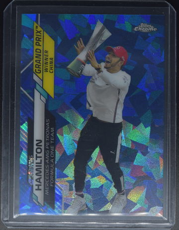 2020 Topps Chrome F1 Sapphire Lewis Hamilton #135