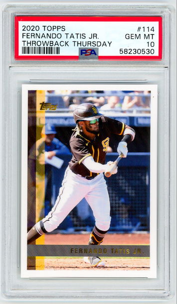 2020 Topps Throwback Thursday Fernando Tatis Jr.