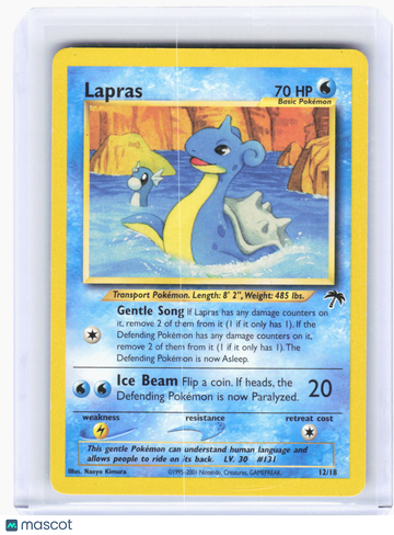 Southern Islands Lapras Non-Foil Promo (Lightly Played) #12/18
