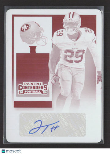 2015 Panini Contenders Football Jaquiski Tartt #191 Magenta Printing Plate /1 Printing Plate