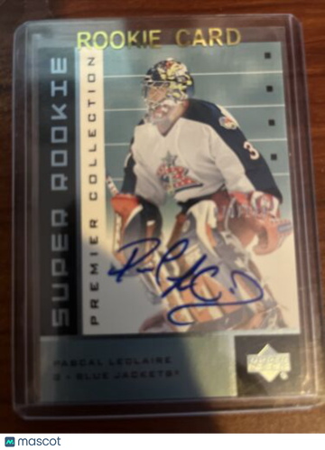 2002-03 Upper Deck Premier Collection - [Base] Pascal Leclaire #74 Rookie
