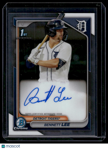 2024 Bowman Chrome Bennett Lee #CPA-BL Prospects Autographs AU