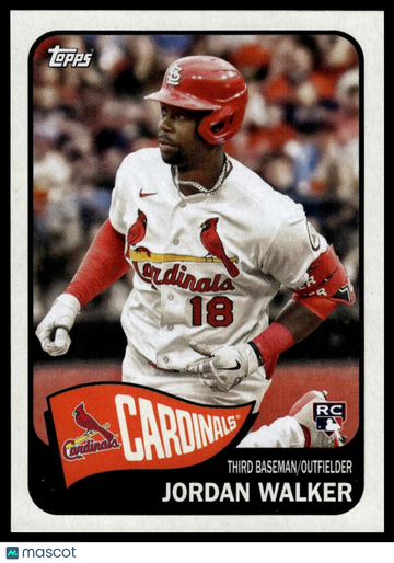 2023 Topps Archives Jordan Walker #154 RC