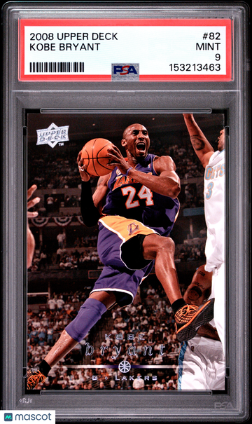 2008 Upper Deck Kobe Bryant #82 PSA 9