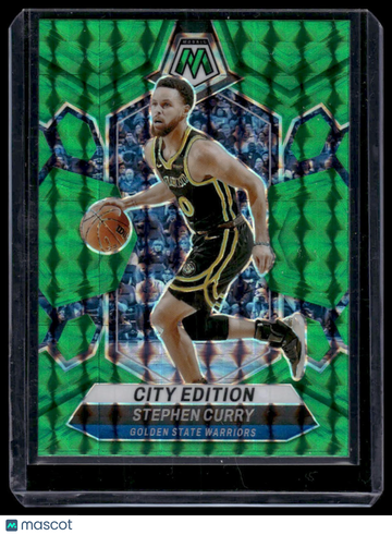 2023-24 Panini Mosaic Stephen Curry #276 Green