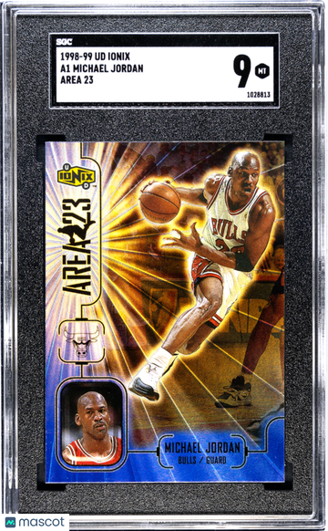 1998 Upper Deck Ionix Michael Jordan #A1 Area 23 SGC 9