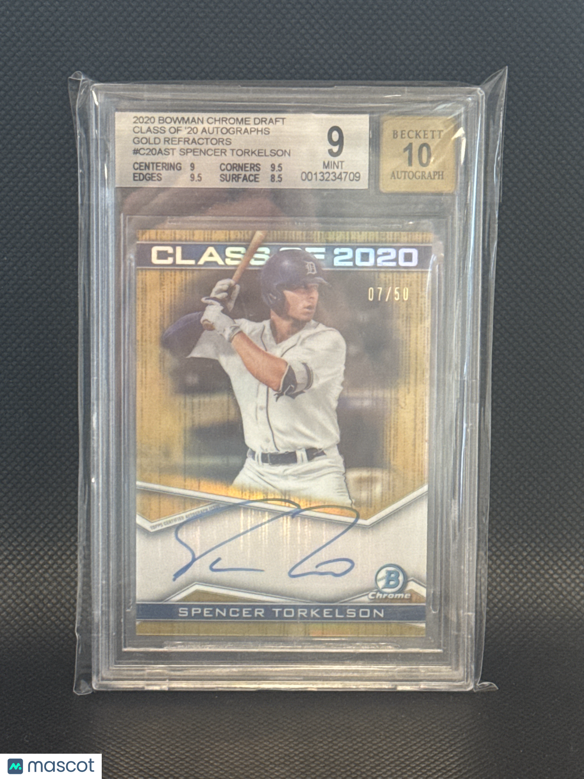 その他 2020 bowman spencer torkelson PSA10 PSA 10 SPENCER TORKELSON 2020 Bowman Chrome Draft Image Variation