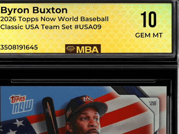 2026 Topps Now World Baseball Classic Byron Buxton #USA09 USA Team Set MBA 10