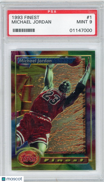 1993 Finest Michael Jordan #1 PSA 9