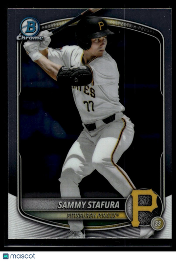 2025 Bowman Draft Sammy Stafura #BDC-187 Chrome