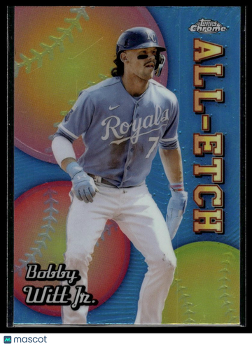 2024 Topps Chrome Bobby Witt Jr. #CAE-25 Chrome All-Etch