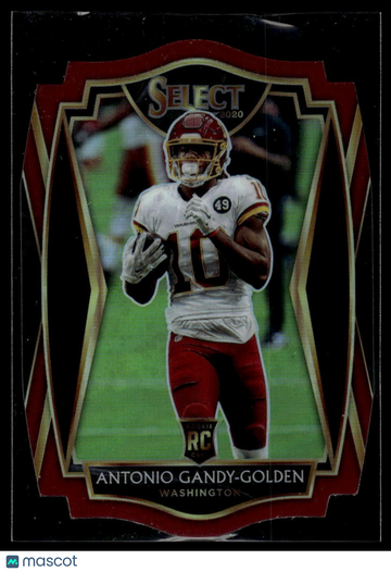 2020 Panini Select Antonio Gandy-Golden #183 Maroon Prizm Die Cut RC