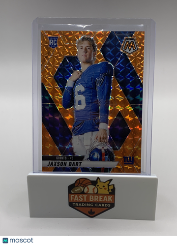 2024 Panini Mosaic Jaxson Dart #288 Orange Mosaic /199 RC