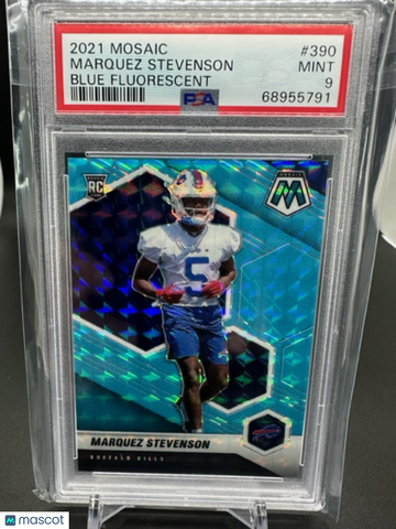 2021 Mosaic Marquez Stevenson #390 PSA 9