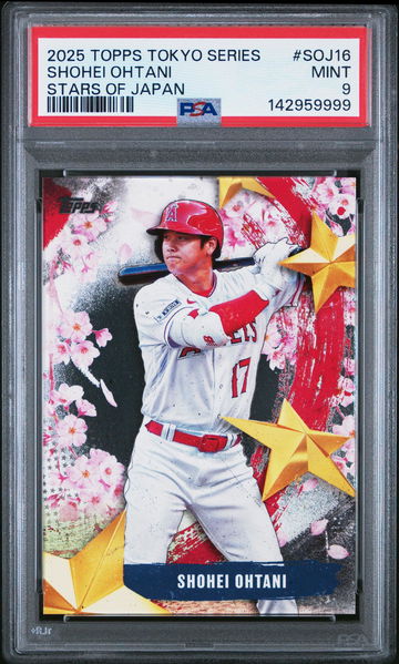 2025 Topps Series 1 Shohei Ohtani #SOJ-16 PSA 9