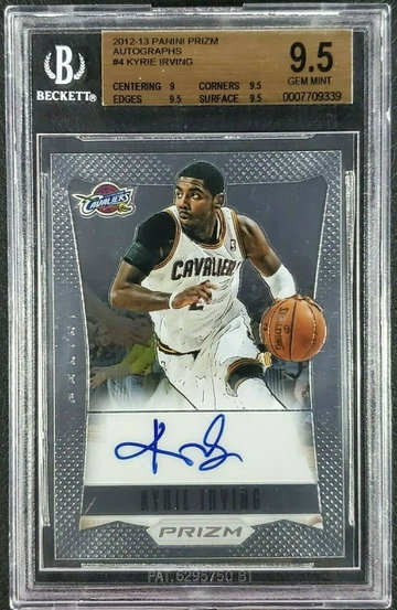 2012 Prizm Kyrie Irving Auto BGS 9.5