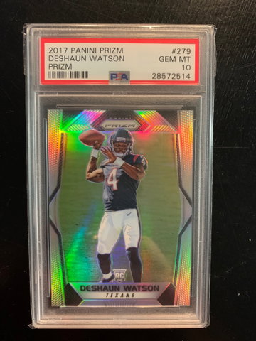 2017 Prizm Silver Deshaun Watson PSA 10