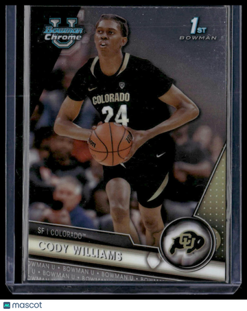 2023-24 Bowman University Chrome Cody Williams #16