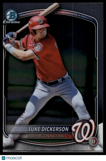 2025 Bowman Draft Luke Dickerson #BDC-61 Chrome