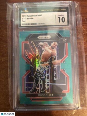 2022 Panini Prizm WWE Ricochet CSG 10