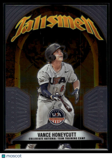 2026 Panini Stars & Stripes Prizm USA Baseball Vance Honeycutt #6 Talisman