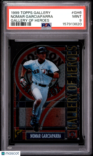 1999 Topps Gallery Gallery Of Heroes Nomar Garciaparra #GH6 PSA 9