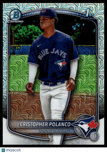 2025 Bowman Chrome Cristopher Polanco #BCP-162 Mojo Refractor