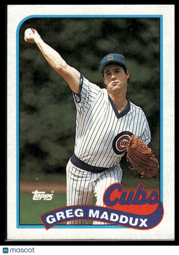 1989 Topps Greg Maddux #240